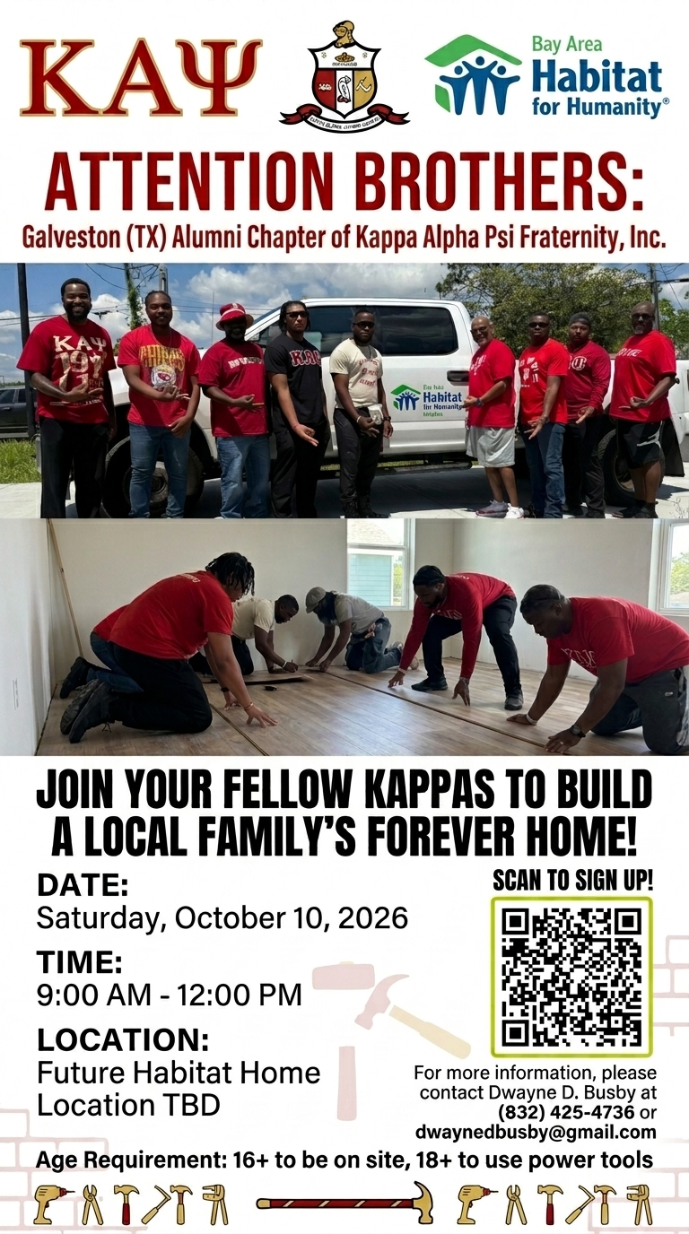 Habitat for Humanity-October 10, 2026