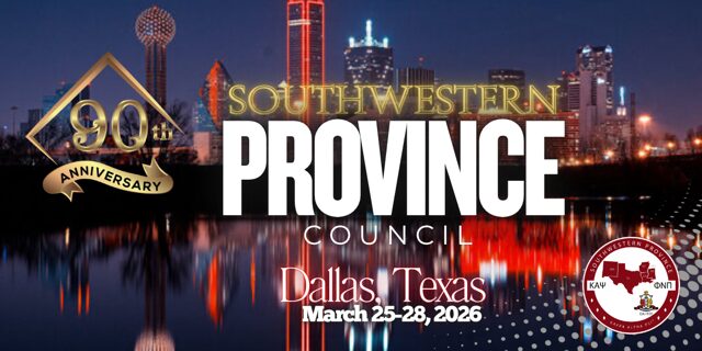90th Southwestern Province Council– March 25-28, 2026