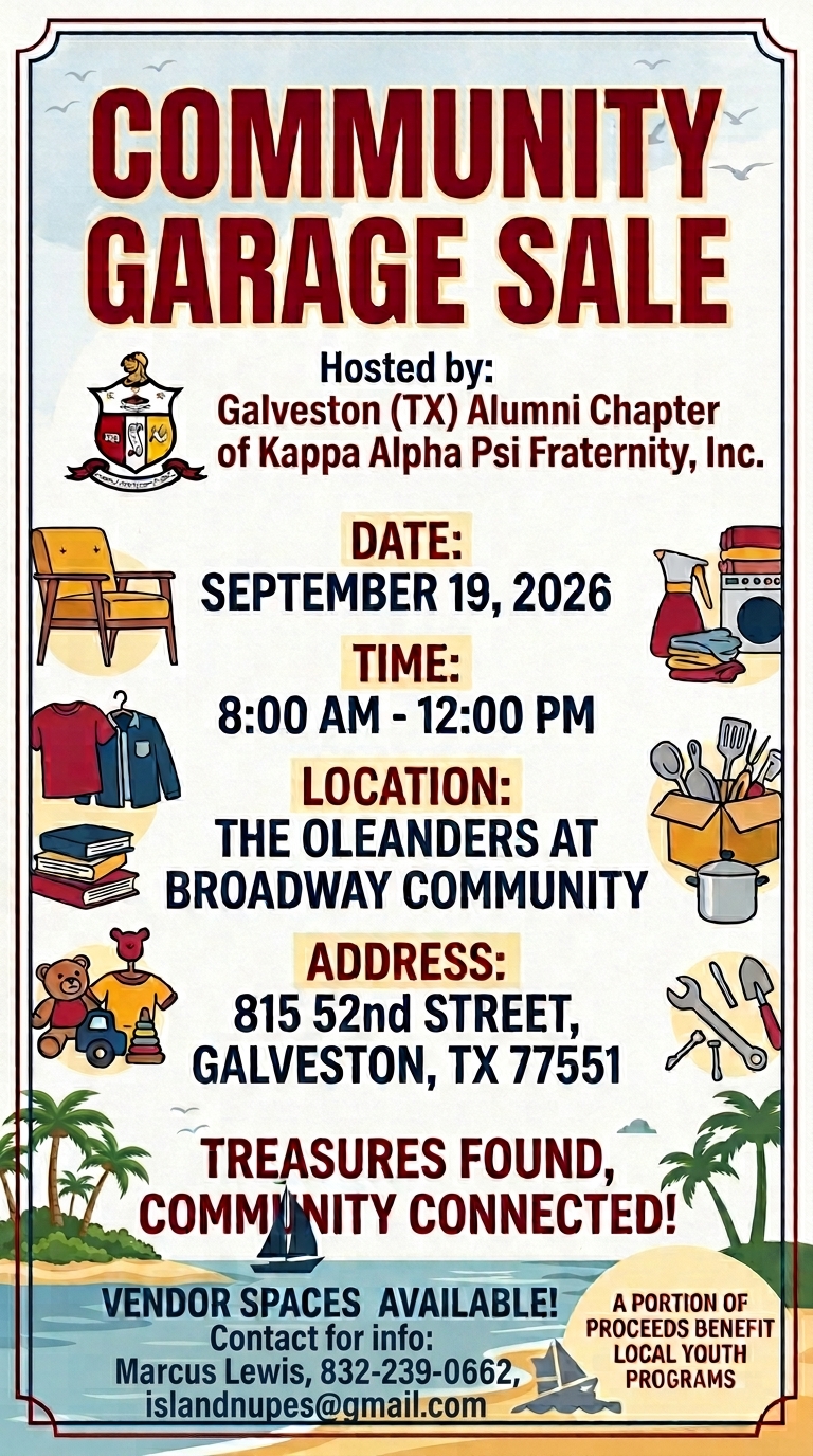 Community Garage Sale-September 19, 2026